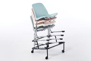 Der Transportwagen im Einsatz